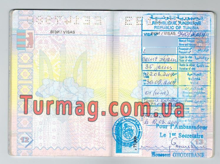 Виза мастер кпрт в тунисе