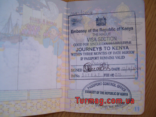 Виза в Кению. Получение и оформление кенийской визы